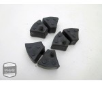 Yamaha XJ600S transmissierubbers / tandwielrubbers / transmissiedempers / tandwiel drager rubbers dempers